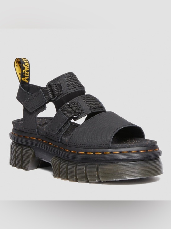 Dr. Martens Shoes - NWT Dr. Martens Ricki Leather 3-Strap Platform Sandals Size 7